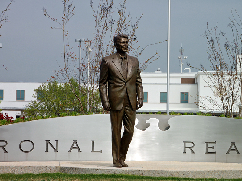 Ronald Reagan, Reagan International Airport by Chas Fagan