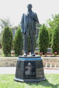 James B Duke Bronze Sculpture