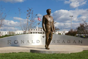 Ronald Reagan by artist Chas Fagan