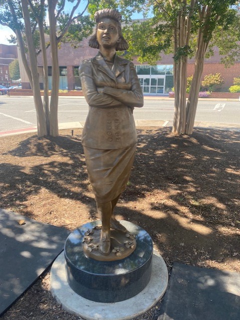 Henrietta Lacks by Larry Bechtel at Henrietta Lacks Plaza in Roanoke, VA